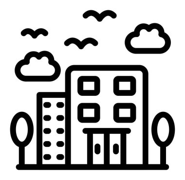 Gökdelen simgesi, özet biçimi