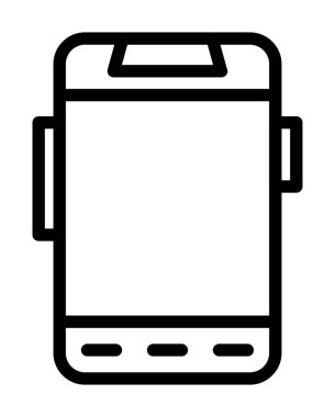 Smartphone Simgesi, vektör illüstrasyonu