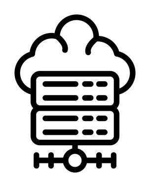 cloud computing vector icon design