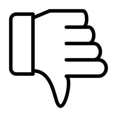 başparmak yukarı simgesi, vektör illüstrasyonu