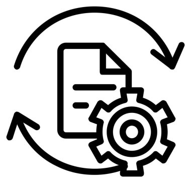 ayar vektör simgesi ayarlanıyor