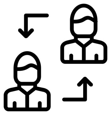 iş insanları grup simgesi