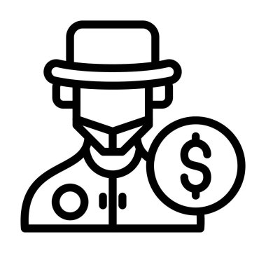 para simgesi vektör illüstrasyonu