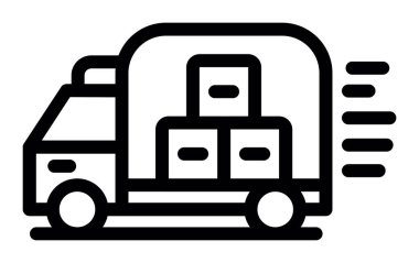 bus simgesi, vektör illüstrasyonu