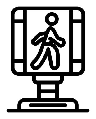 Koşu bandı simgesi, basit biçim