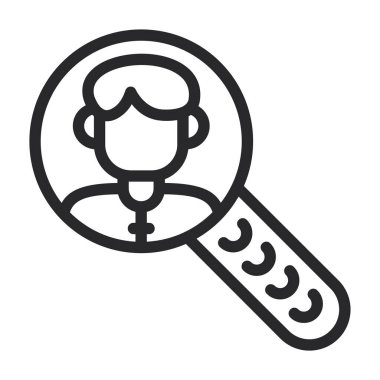 seo modern simgesinin vektör illüstrasyonu