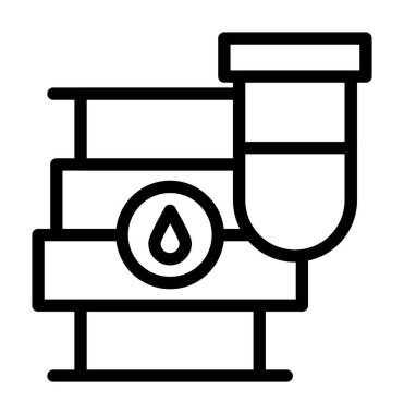 Yağ varili simgesi, taslak biçimi