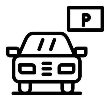 Otomobil park simgesi, taslak biçimi
