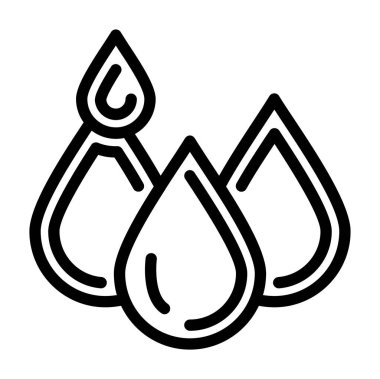 Çiçekli bir karikatür simgesinin vektör çizimi