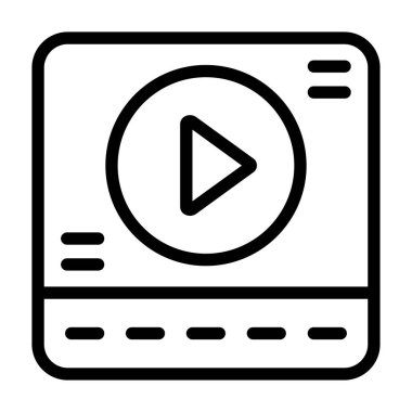 çalma simgesi, vektör çizimi beyaz arkaplanda izole edildi