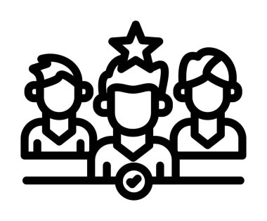 Satır biçimi, basit vektör illüstrasyonu