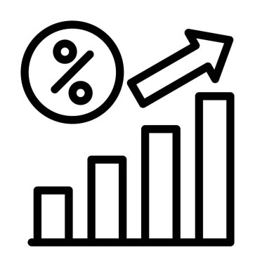 iş grafiği çizelgesi vektör simgesi