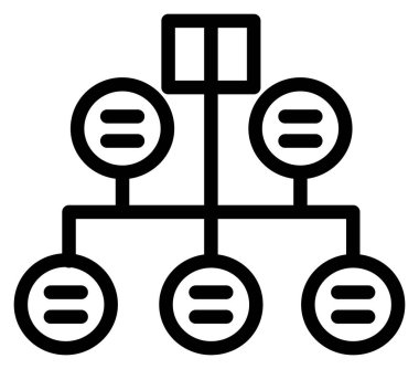 ağ paylaşım simgesi çizimi