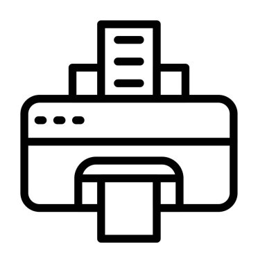 Sunucu. Web simgesi basit illüstrasyon