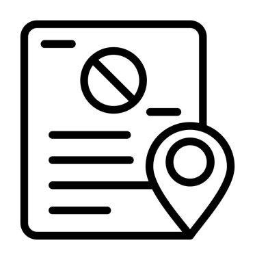 kontrol listesi simgesi, vektör illüstrasyonu