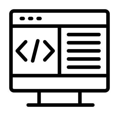 programlama kodlama simgesi, özet biçimi