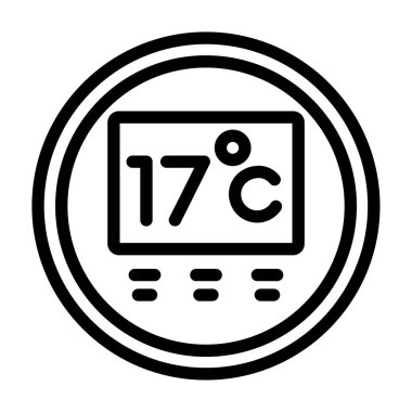 Termometre vektör simgesi tasarım