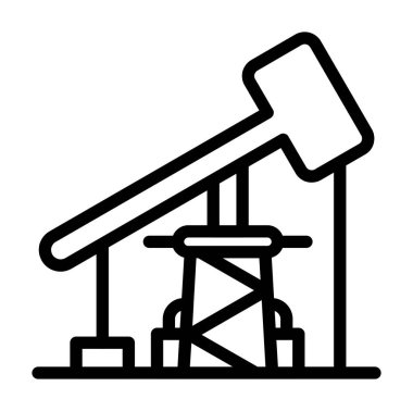 petrol pompa vektör simgesi