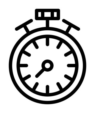 Kronometre simgesi, özet biçimi