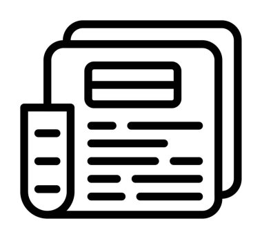 belge simgesi. özet vektörü.