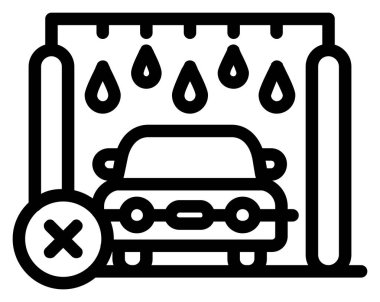 araba yıkama servisi simgesi