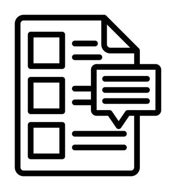 işaretleme simgesi, vektör illüstrasyonlu belge