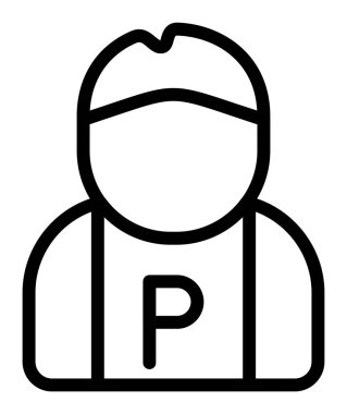 Güvenlik yeleği ve güvenlik maskesi takan, tabelası olan bir adam.