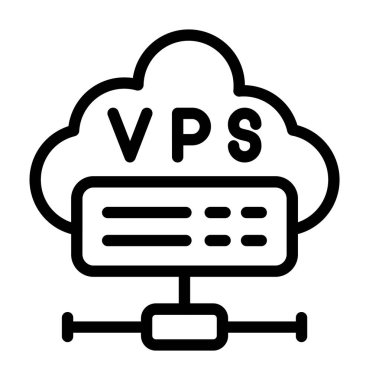 bulut hesaplama simgesi, basit biçim