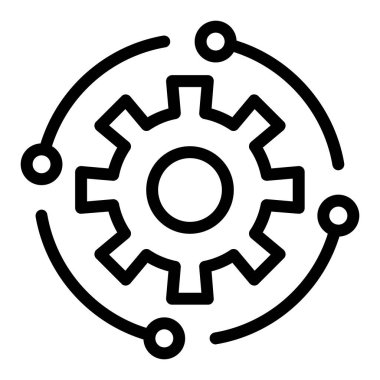 dişli simgesi tasarımı, vektör illüstrasyonu 10 grafik