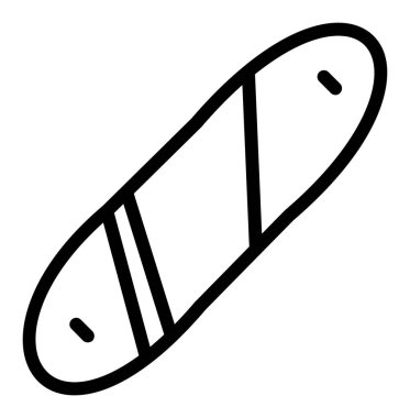 Yemek. Web simgesi basit illüstrasyon