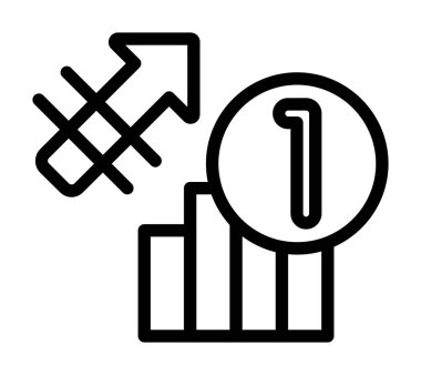 Bir grafiğin vektör simgesi