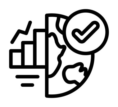 kontrol listesi simgesi, satır biçimi