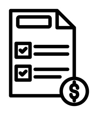 belge simgesi. Web için basit belge vektör simgeleri çizimi