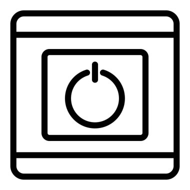 Modern b 'nin vektör illüstrasyonu eksik simgesi