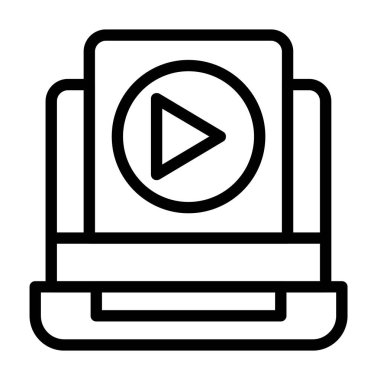 Video oynatıcı simgesi, özet biçimi