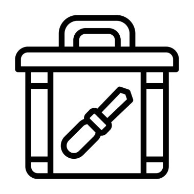 kutu simgesi. Teslim için beyaz arkaplanda izole edilmiş kutunun özet vektörü