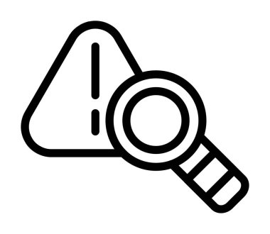 Büyüteç simgesini, anahat stili