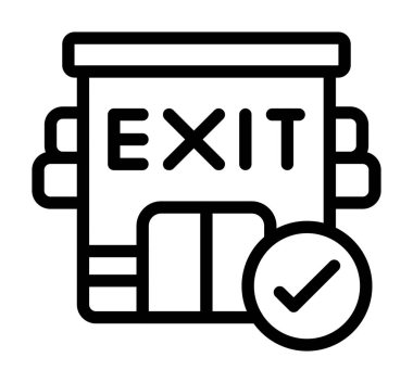 Çıkış simgesi, özet biçimi