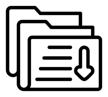 kağıt simgesi, özet biçimi olan belge