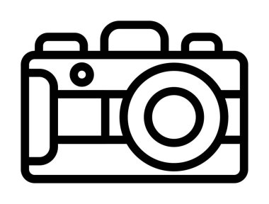 Fotoğraf makinesi simgesi, özet biçimi