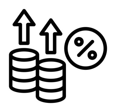Çizelge. Web simgesi basit illüstrasyon
