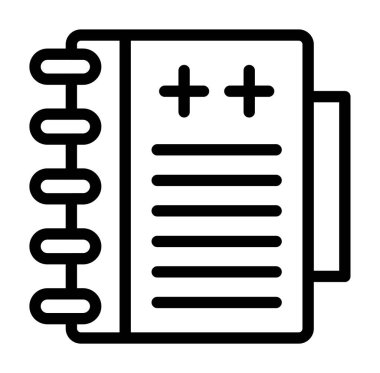 belge dosya simgesi ana hatları vektörü. belge belgesi