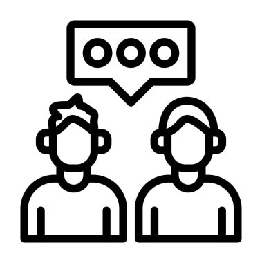 İş simgesi vektörü. Taslak iş tabelası. izole edilmiş sınır sembolü çizimi