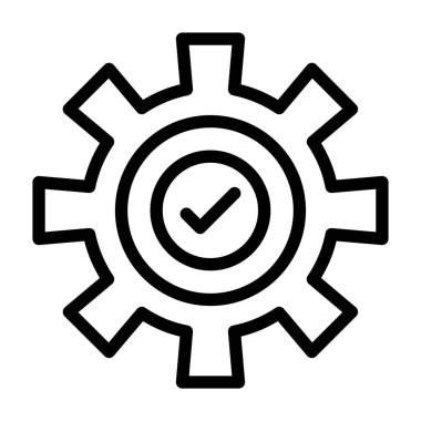 ayar çizgisi simgesi, özet vektör çizimi, beyaz üzerinde izole edilmiş doğrusal pictogram ayarları.