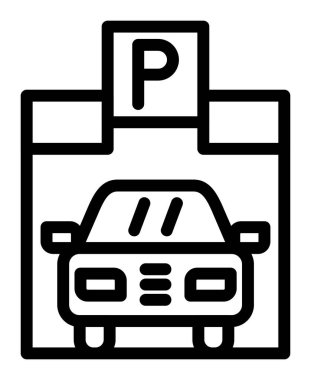 Otopark Simgesi Vektör Özeti ResmiComment