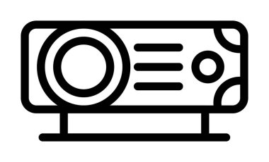 Kamera. Web simgesi basit tasarım