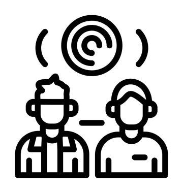 ağ paylaşım simgesi vektör tasarımı