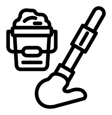 bebek duş simgesi, taslak biçimi