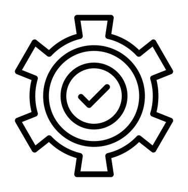 dişli ayarı simgesi, özet biçimi