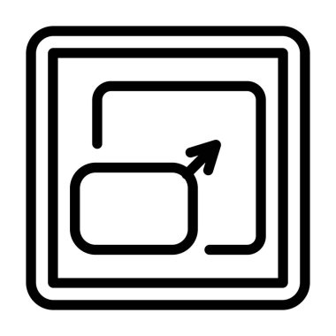 dizin simgesi vektör illüstrasyonu